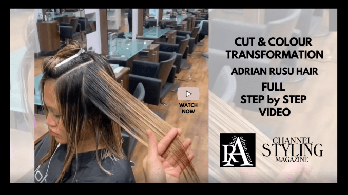Cut & Clour Transformation Step by Step Full Video