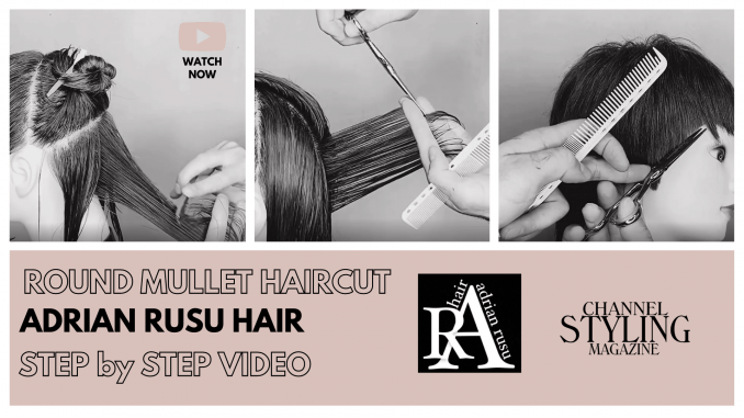 MULLET HAIRCUT COVER ROUND MULLET HAIRCUT Full Step by Step Video